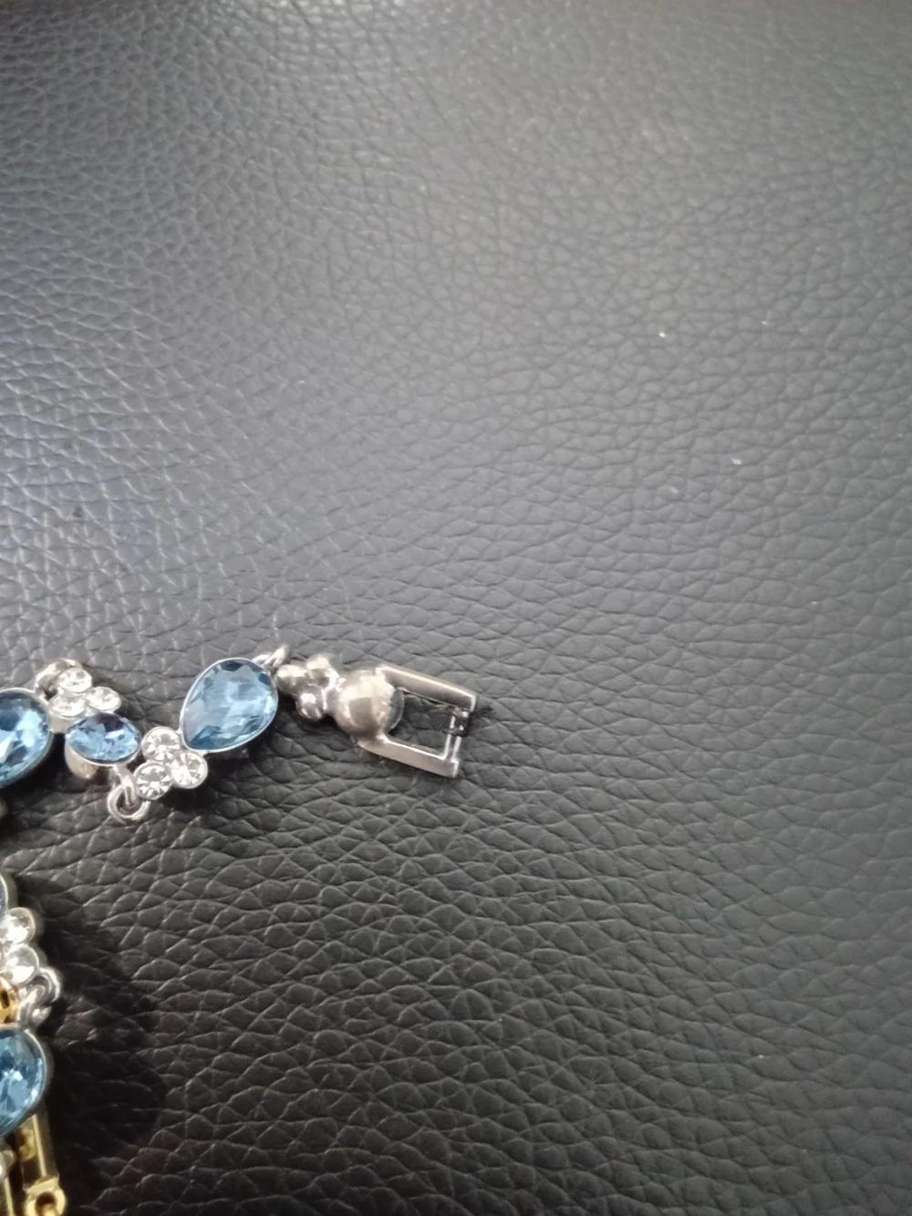 Givenchy blue crystal